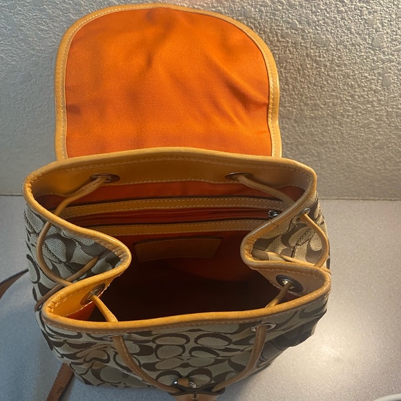 Authentic Vintage Coach Backpack